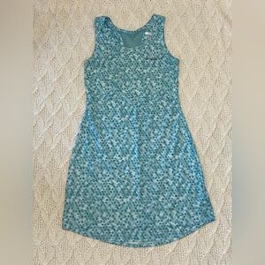 Columbia Blue Sleeveless Mini Active Dress